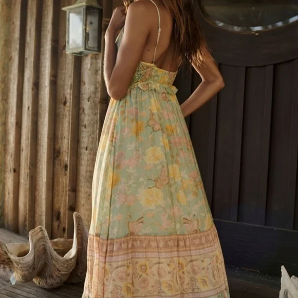 Spell butterfly soiree strappy dress xL - Picture 3 of 6